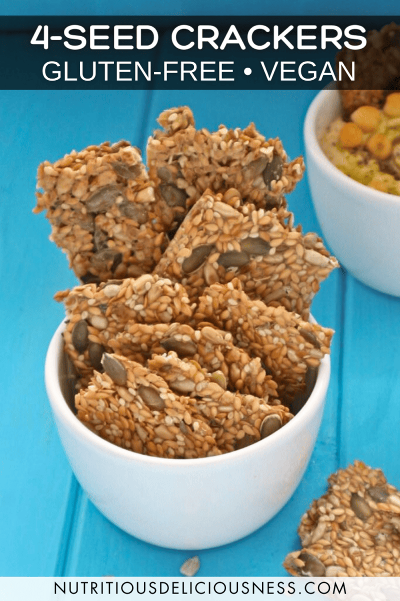 Healthy 4-Seed Crackers – Nutritious Deliciousness