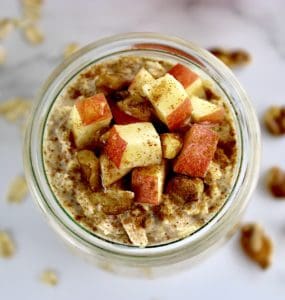 Apple Cinnamon Overnight Oats – Nutritious Deliciousness