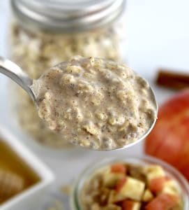 Apple Cinnamon Overnight Oats – Nutritious Deliciousness