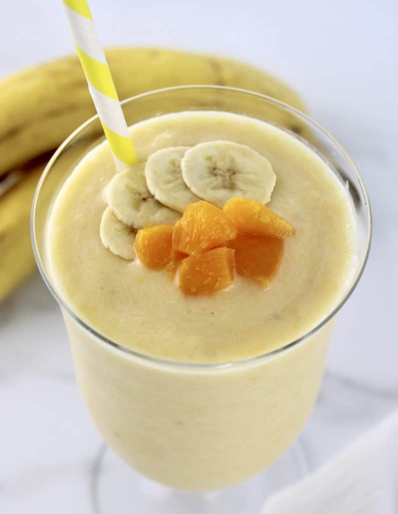 Banana Peach Smoothie – Nutritious Deliciousness