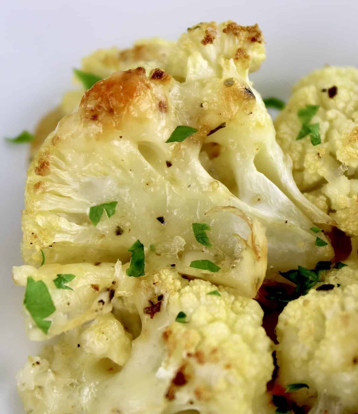 Cheesy Roasted Cauliflower – Nutritious Deliciousness