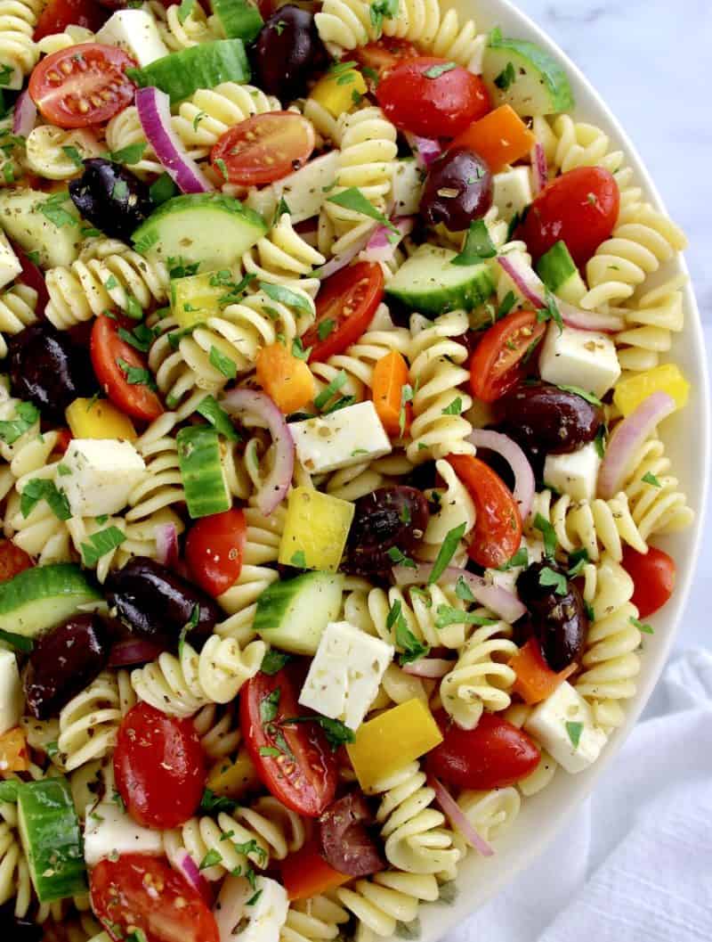 Greek Pasta Salad – Nutritious Deliciousness