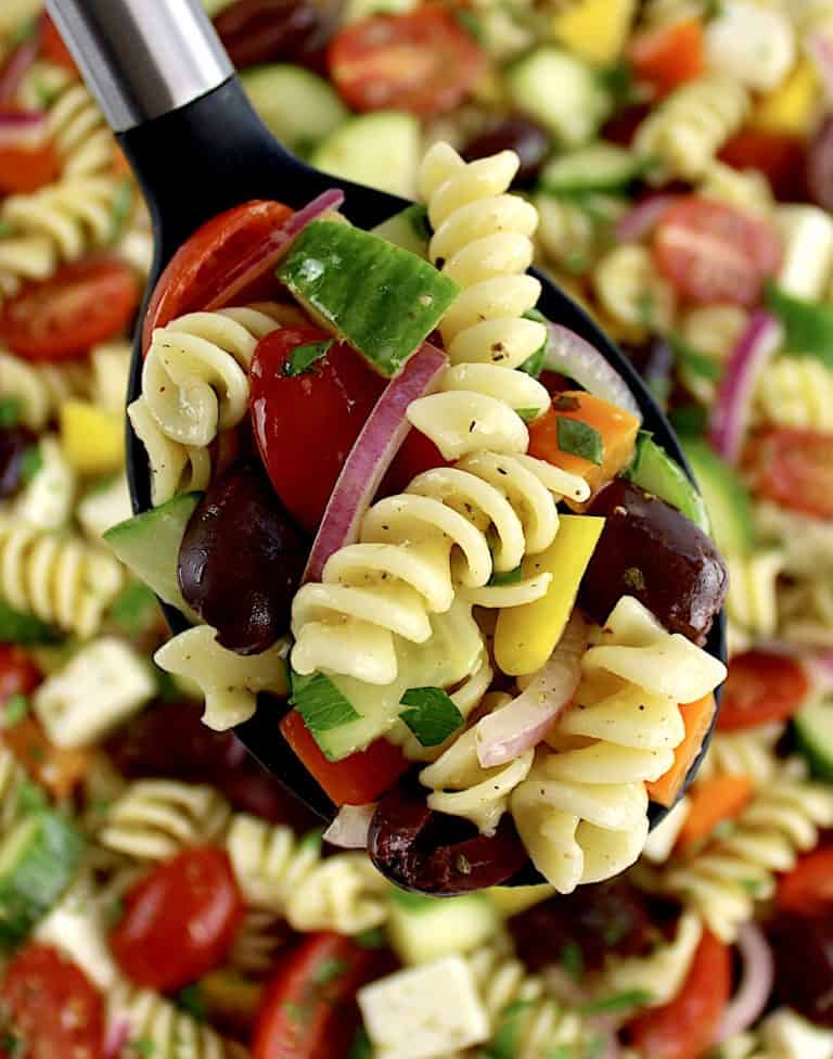 Greek Pasta Salad – Nutritious Deliciousness