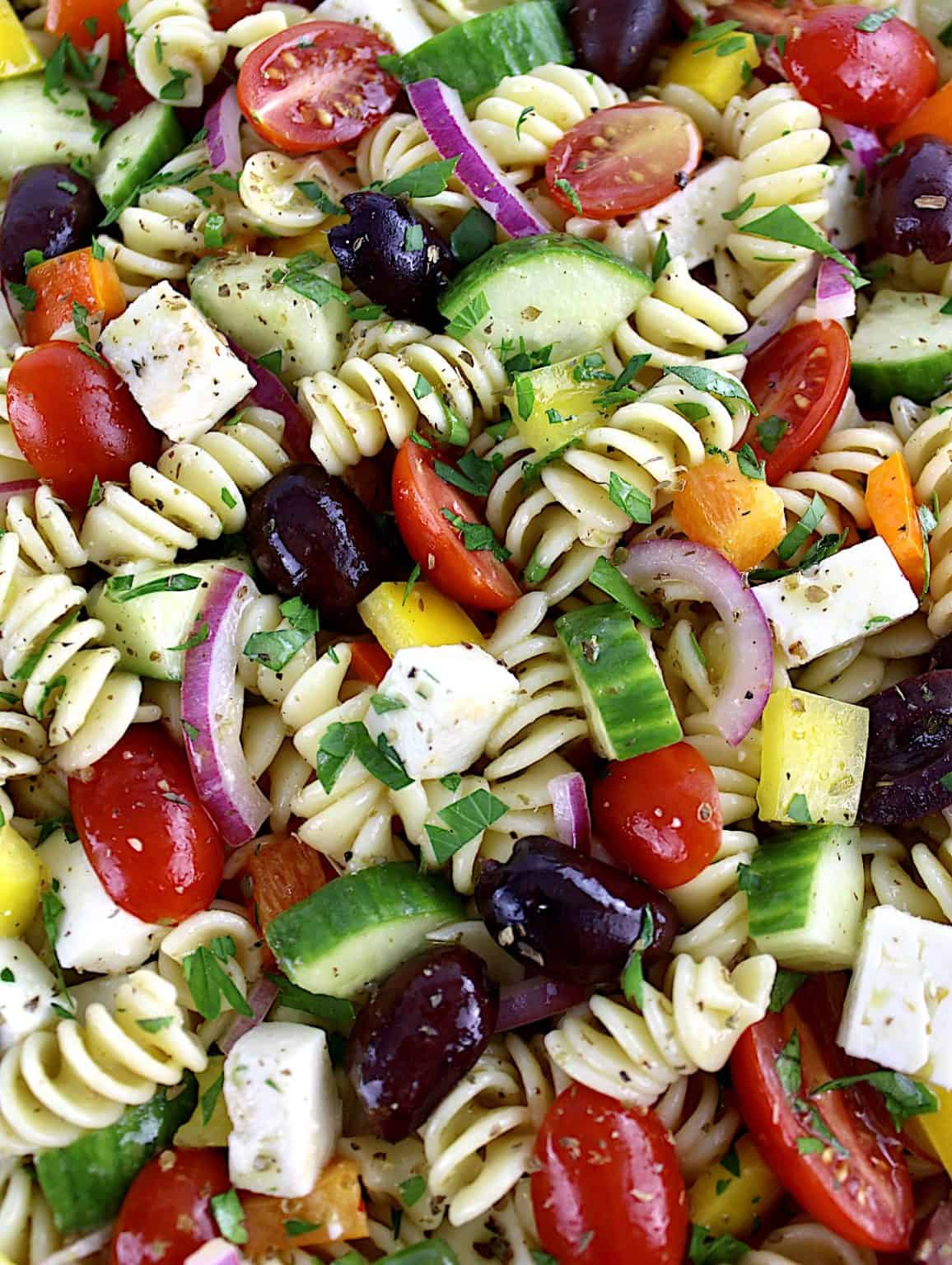 Greek Pasta Salad – Nutritious Deliciousness