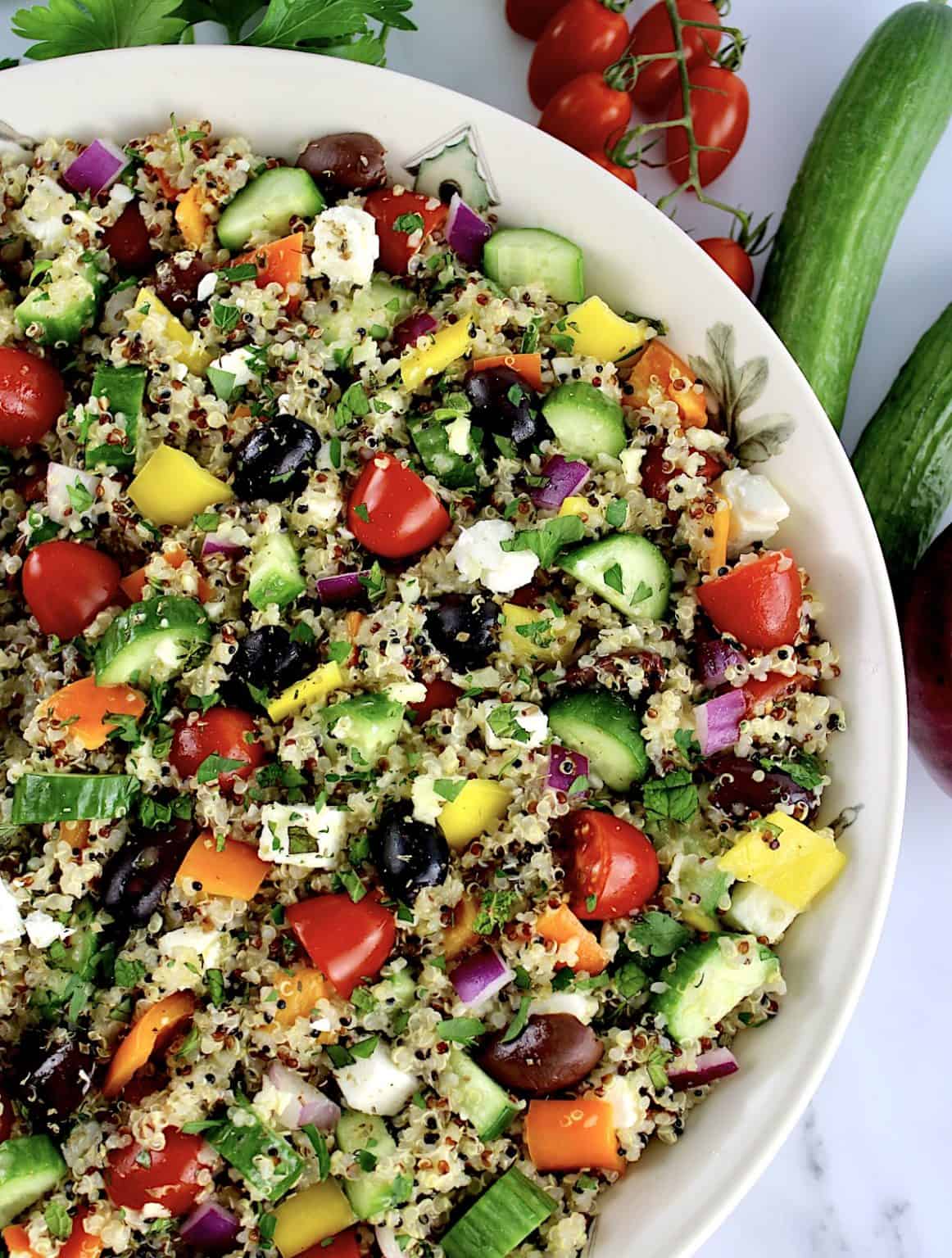 Greek Quinoa Salad – Nutritious Deliciousness