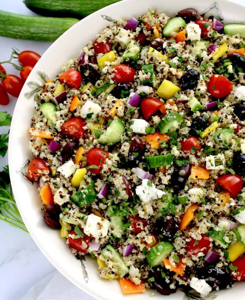 Greek Quinoa Salad – Nutritious Deliciousness