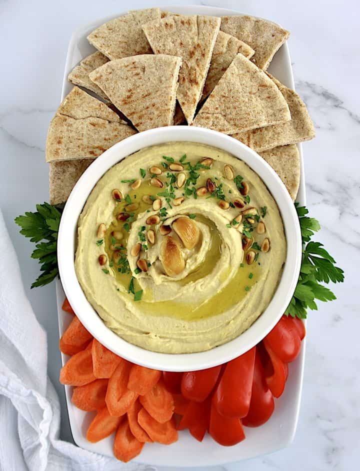 Roasted Garlic Hummus – Nutritious Deliciousness