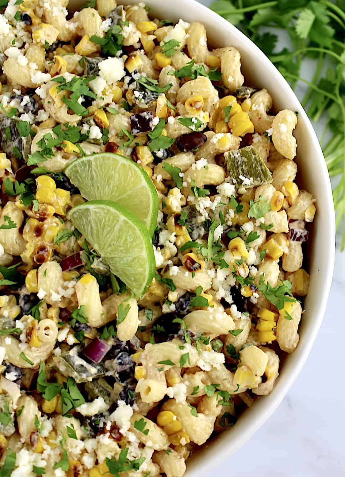 Mexican Street Corn Pasta Salad – Nutritious Deliciousness