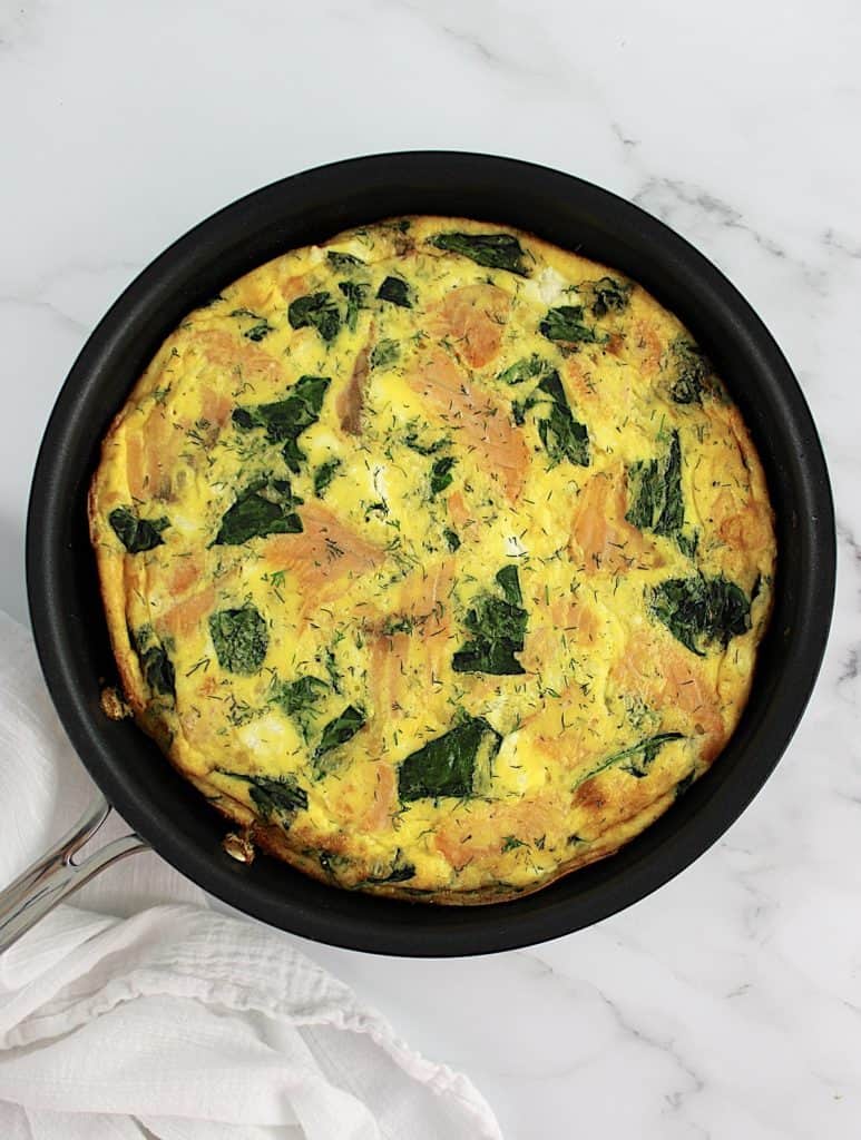 Smoked Salmon Frittata – Nutritious Deliciousness