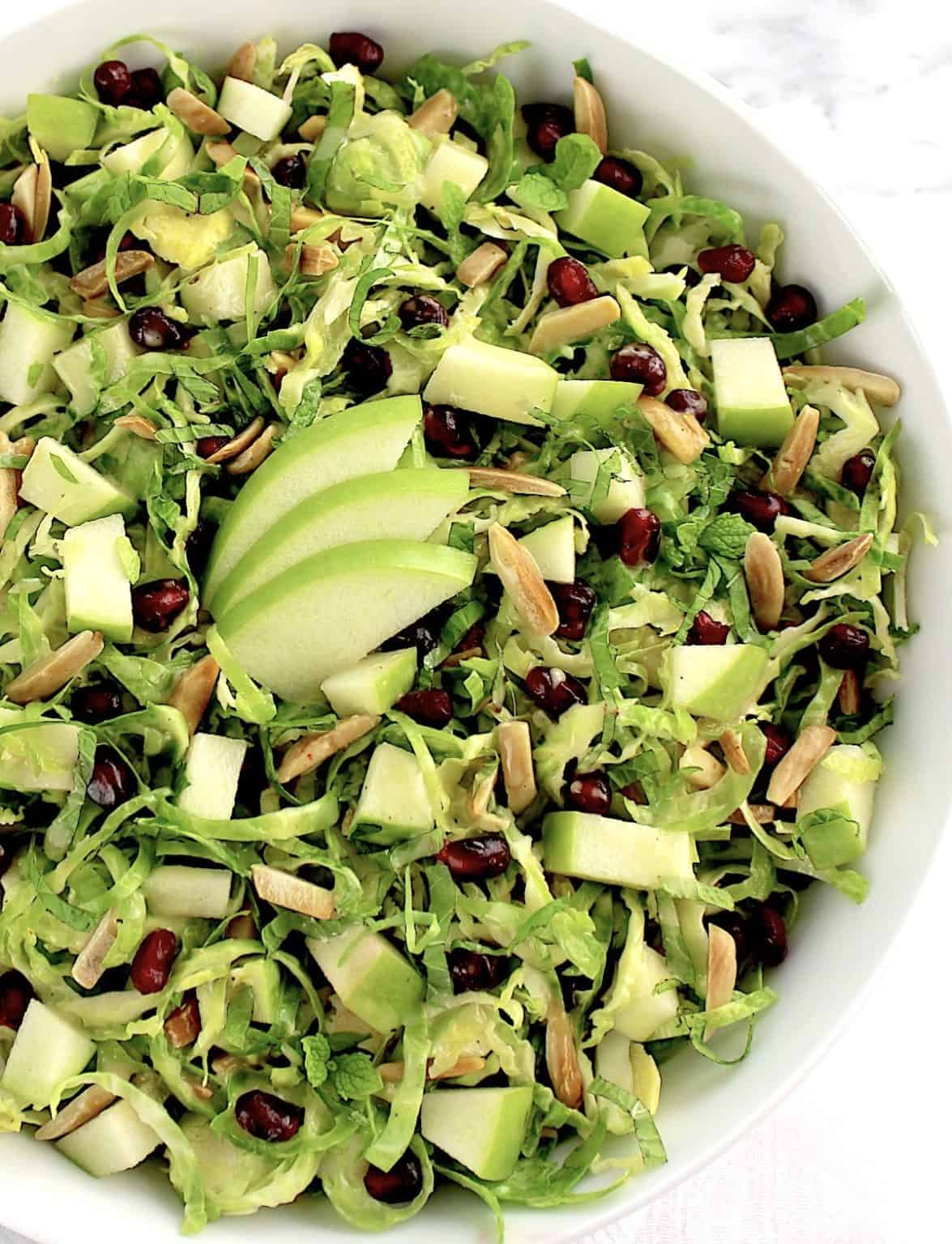 Shredded Brussels Sprouts Salad – Nutritious Deliciousness