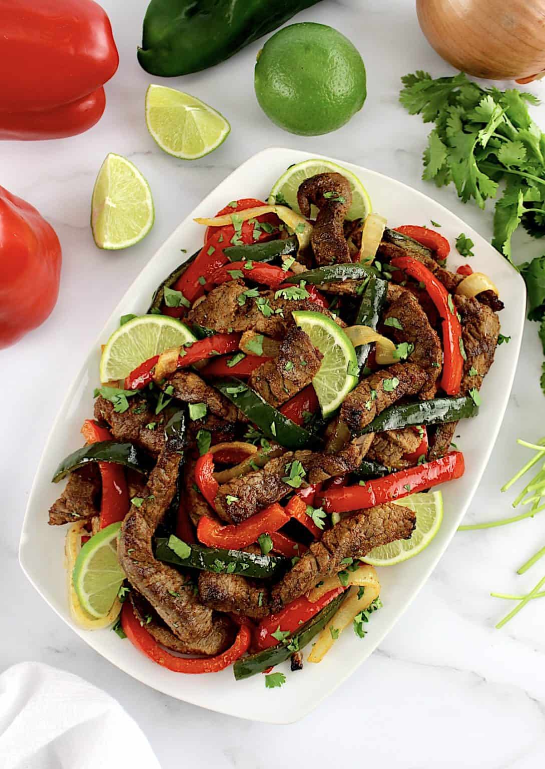 Air Fryer Steak Fajitas – Nutritious Deliciousness