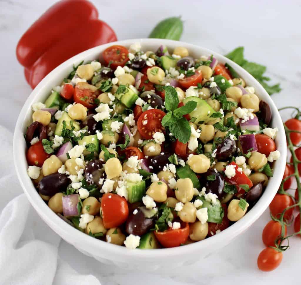 Chickpea Salad – Nutritious Deliciousness