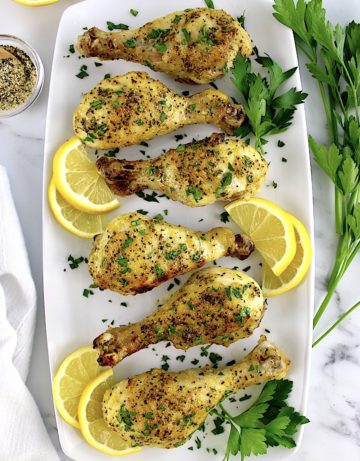 Lemon Pepper Baked Chicken Drumsticks – Nutritious Deliciousness