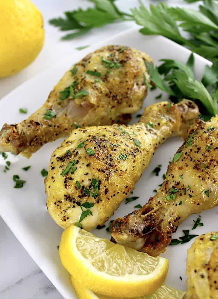 Lemon Pepper Baked Chicken Drumsticks – Nutritious Deliciousness