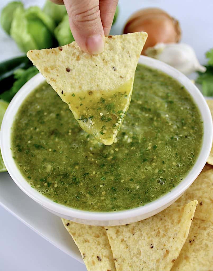 Salsa Verde – Nutritious Deliciousness